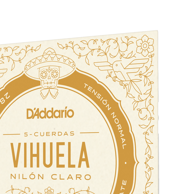 Encordado D Addario Vihuela Mv10N - The Music Site