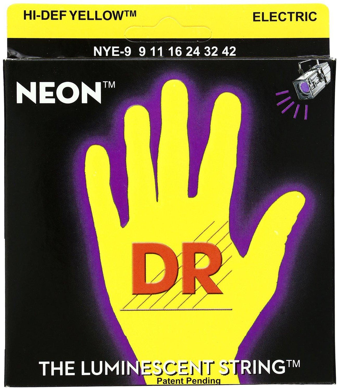 Encordado Dr Guit Elec Nye-9 Neon - The Music Site