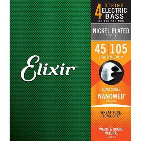 Encordado Elixir Nanoweb Bajo Electrico 14077 45 105 - The Music Site