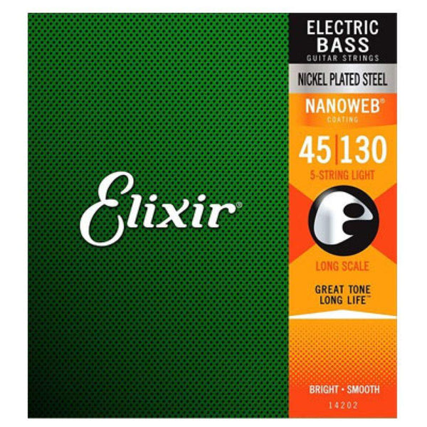 Encordado Elixir Nanoweb Bajo Electrico 14202 45 130 - The Music Site