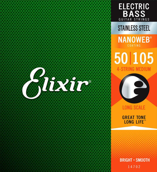 Encordado Elixir Nanoweb Bajo electrico 14702 50 105 - The Music Site