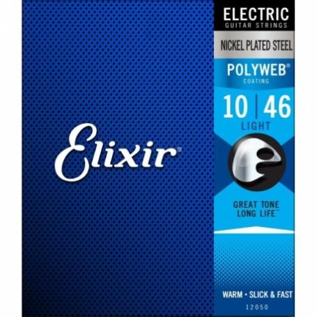 Encordado Elixir Polyweb Guitarra Electrica 12050 10 46 - The Music Site