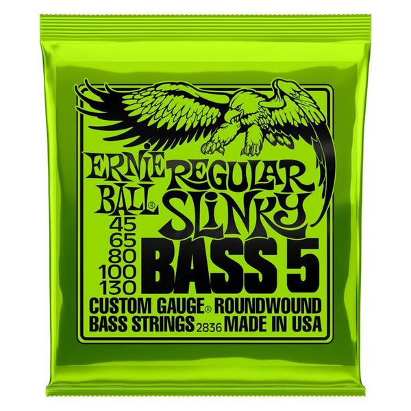 Encordado Ernie Ball Bajo 2836 5 Cuerdas 45-130 - The Music Site