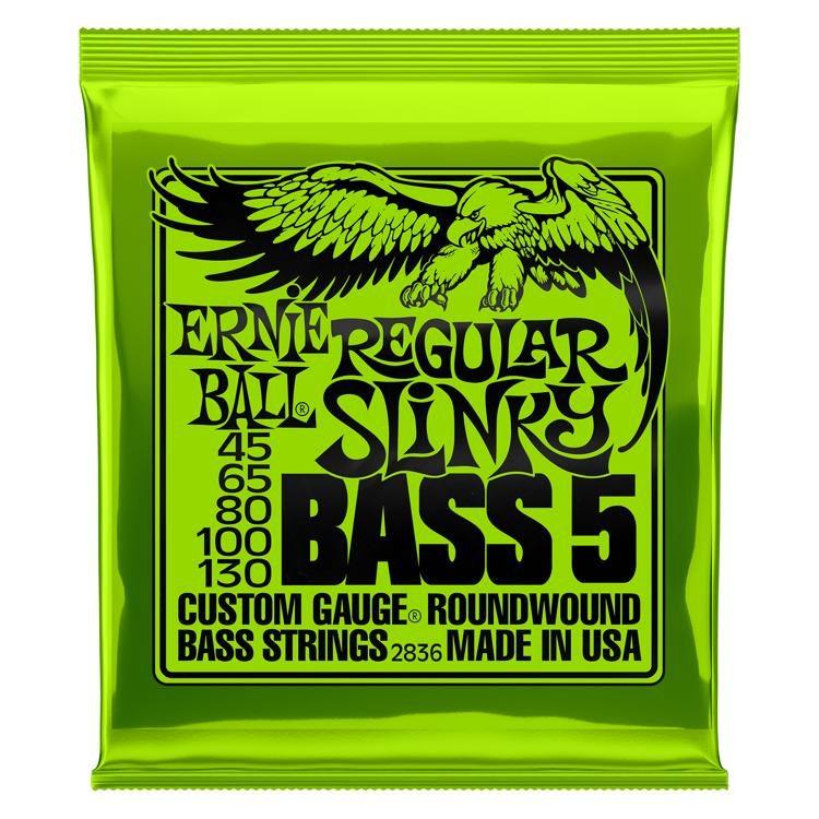 Encordado Ernie Ball Bajo 2836 5 Cuerdas 45-130 - The Music Site