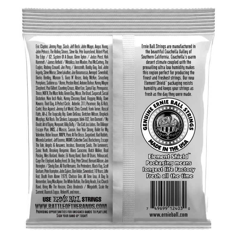Encordado Ernie Ball Guitarra Acustica 2403 Clr/Slv cuerdas nylon - The Music Site
