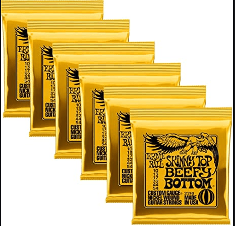 Encordado Ernie Ball Guitarra Electrica 2216 10- 54 - The Music Site