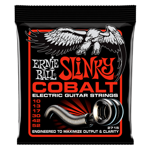 Encordado Ernie Ball Guitarra Electrica 2715 Cobalt 10-52 - The Music Site