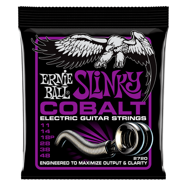 Encordado Ernie Ball Guitarra Electrica 2720 Cobalt 11-48 - The Music Site