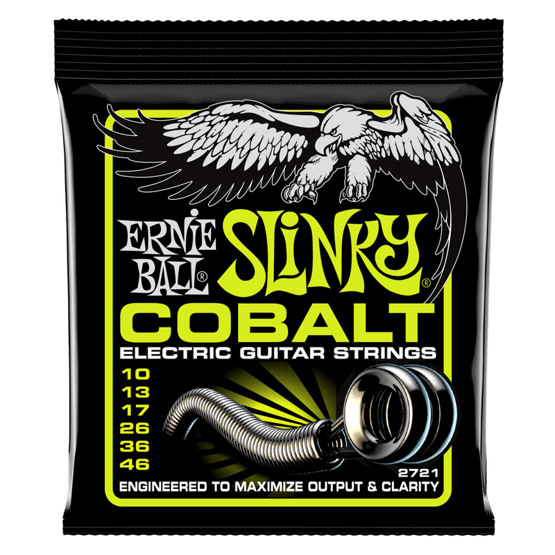 Encordado Ernie Ball Guitarra Electrica 2721 Cobalto 10-46 - The Music Site