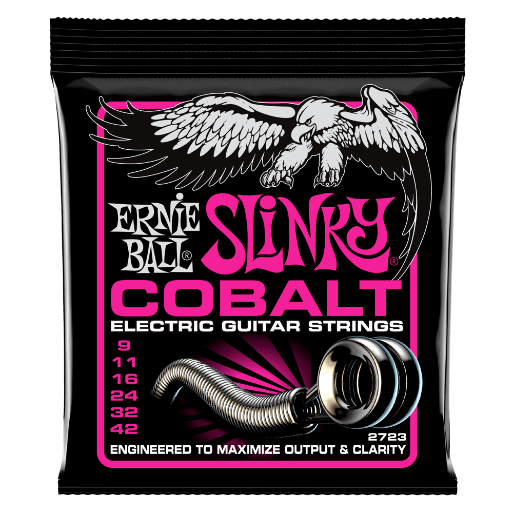 Encordado Ernie Ball Guitarra Electrica 2723 9 42 Cobalt - The Music Site