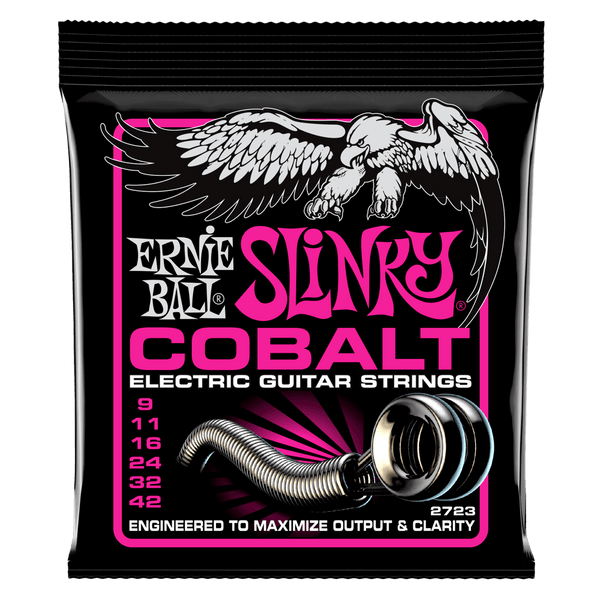 Encordado Ernie Ball Guitarra Electrica 2723 9 42 Cobalt - The Music Site