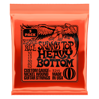 Encordado Ernie Ball Guitarra Eléctrica P03215 X 3 - The Music Site