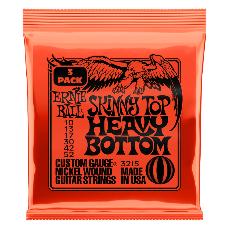 Encordado Ernie Ball Guitarra Eléctrica P03215 X 3 - The Music Site
