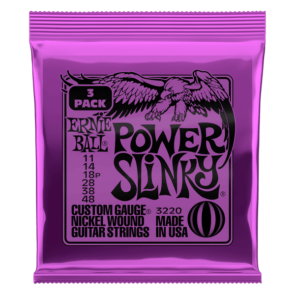 Encordado Ernie Ball Guitarra Eléctrica P03220 X3 - The Music Site