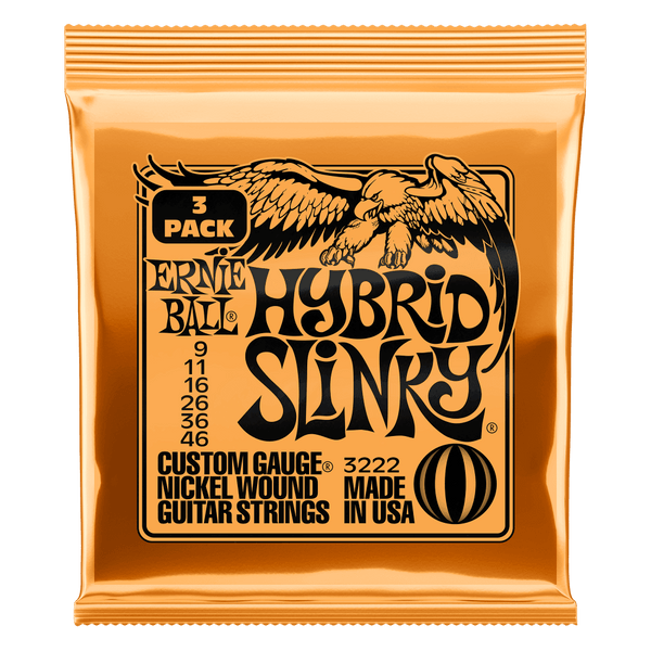 Encordado Ernie Ball Guitarra Eléctrica P03222 X3 - The Music Site