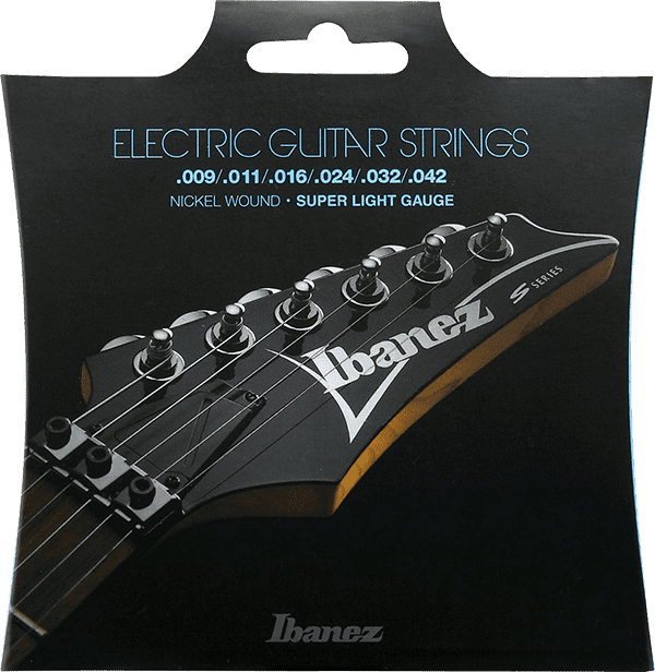 Encordado Ibanez Guitarra Electrica Iegs6 9 42 super light - The Music Site