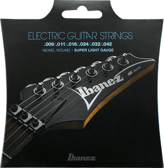 Encordado Ibanez Guitarra Electrica Iegs6 9 42 super light - The Music Site