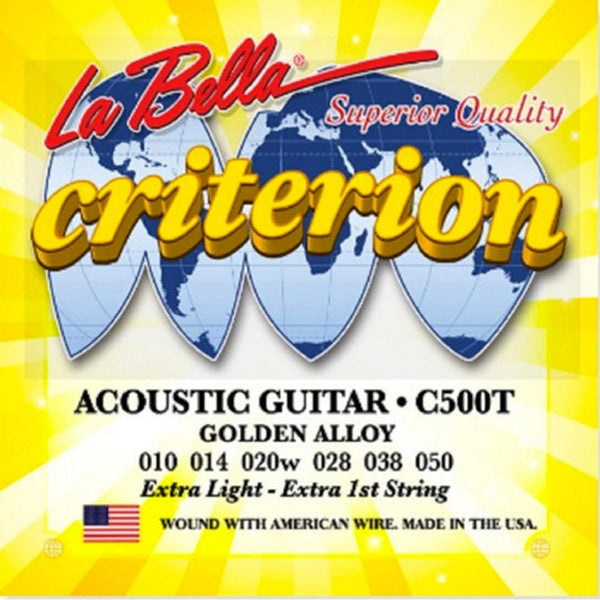 Encordado La Bella Criterion C500T-C500S G.A - The Music Site