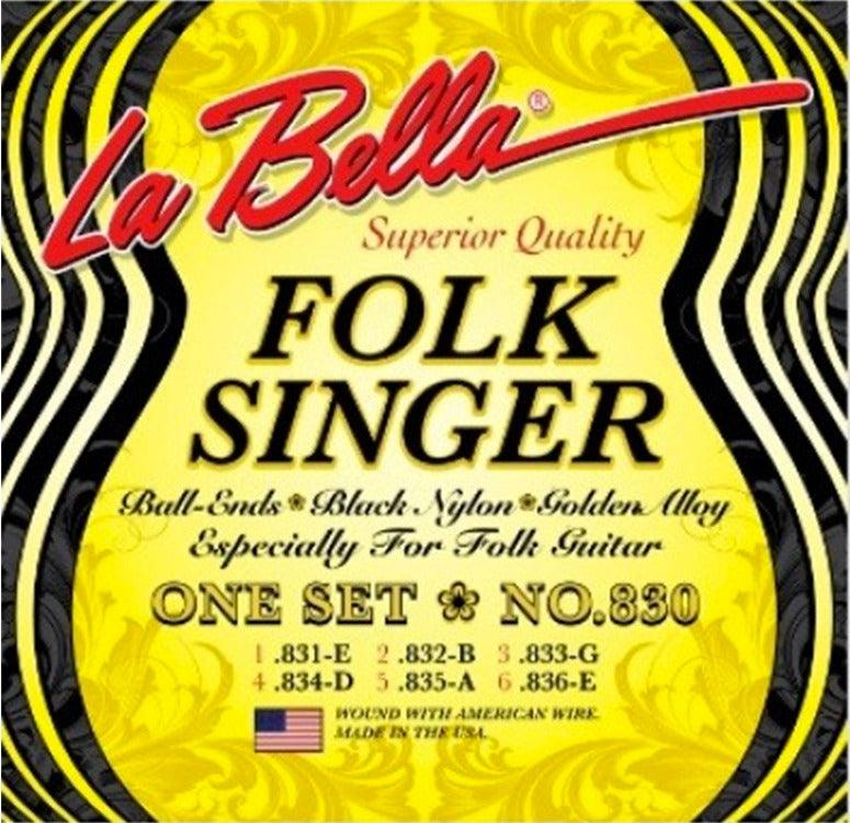Encordado La Bella Folk Singer 830 - The Music Site