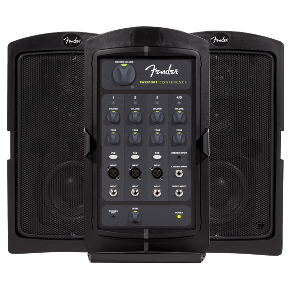 Equipo Portatil Fender Passport® Conference Series 2, Black, 120V 6942000000 - The Music Site