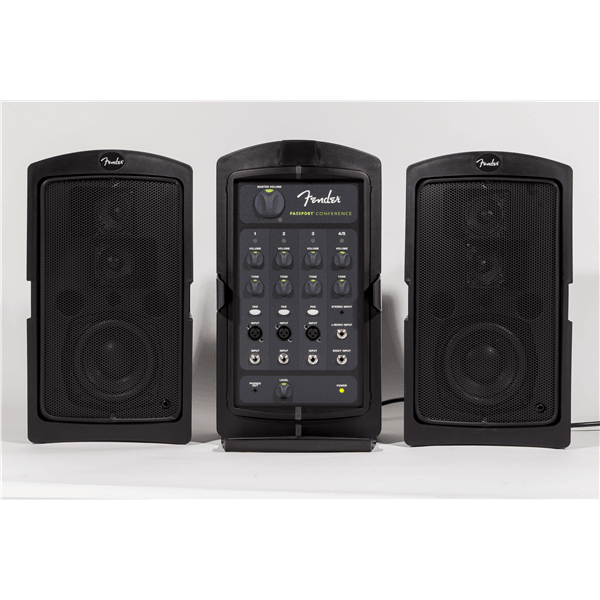 Equipo Portatil Fender Passport® Conference Series 2, Black, 120V 6942000000 - The Music Site