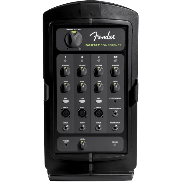Equipo Portatil Fender Passport® Conference Series 2, Black, 120V 6942000000 - The Music Site