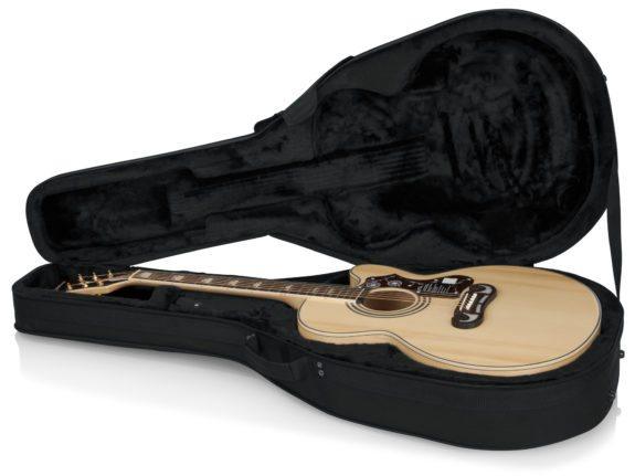 Estuche Semiduro Gator Guitarra Acustica Gl-Jumbo - The Music Site