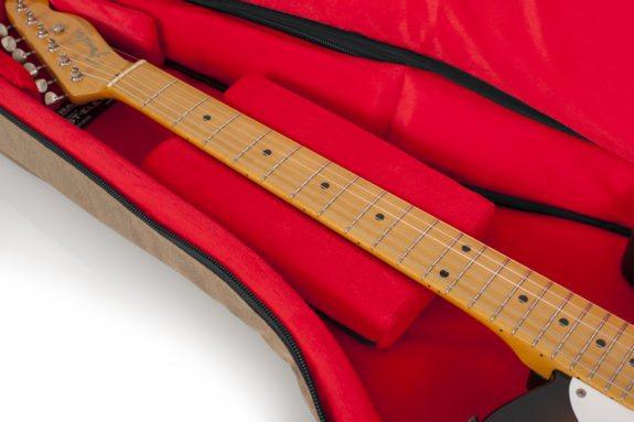 Estuche Semiduro Gator Guitarra Electrica Gt-Tan - The Music Site