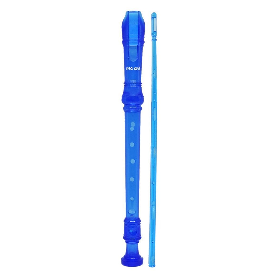 Flauta Mc-Art Lqm-8A-9 Azul Transparente - The Music Site