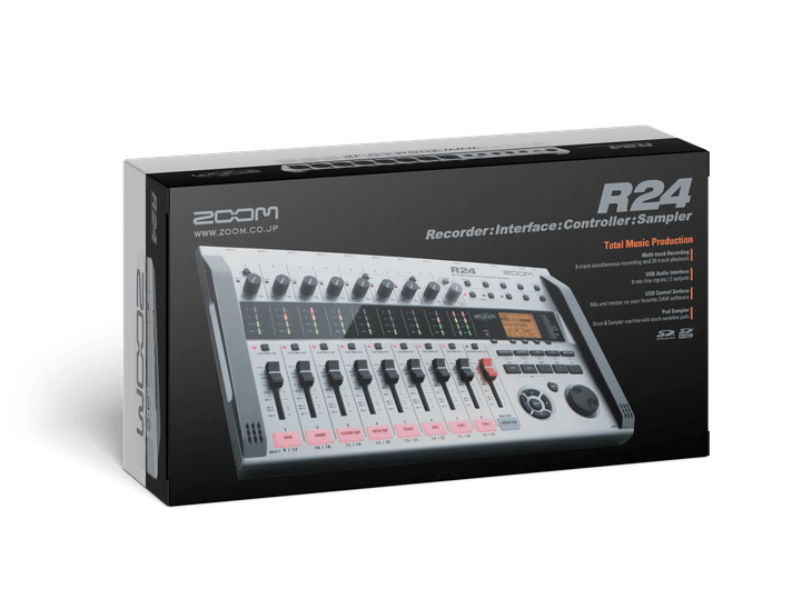 Grabadora Zoom Interfaz Controlador R24/120Gl - The Music Site
