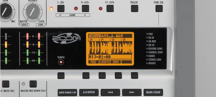 Grabadora Zoom Interfaz Controlador R24/120Gl - The Music Site