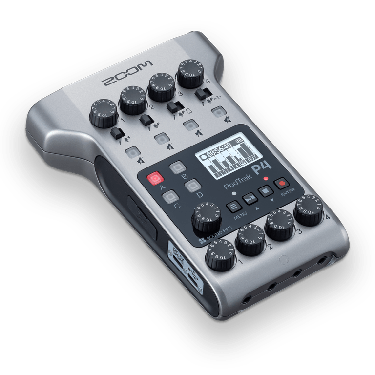 Grabadora Zoom Podtrak P4/120Gl - The Music Site
