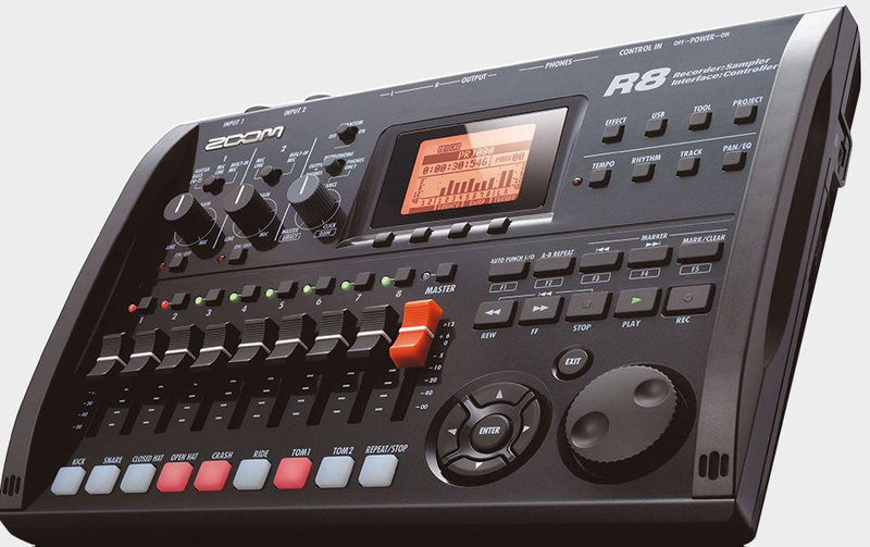 Grabadora/Interface/Contralador Zoom R8/120Gl - The Music Site