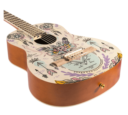 Guitarra Acustica Bamboo Indie Travel Gc-36-Indi - The Music Site