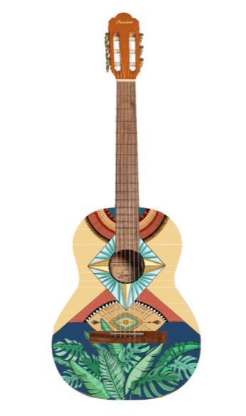 Guitarra Acustica Bamboo World Travel Gc-36-World - The Music Site