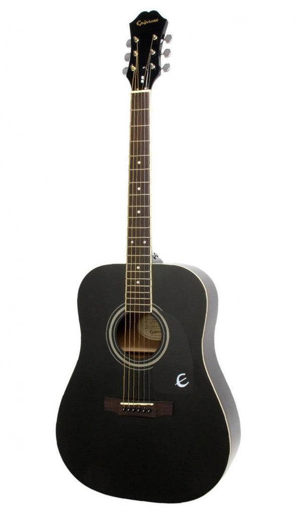 Guitarra Acústica Epiphone Ea10Ebch1 Dr-100 Ebony - The Music Site