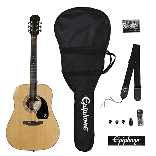 Guitarra Acustica Epiphone Ppag-Ea10Nanh1 Kit - The Music Site