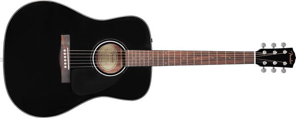 Guitarra Acustica Fender Cd-60 Dread Bk 0970110206 - The Music Site