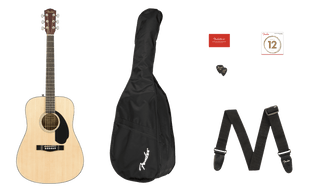 Guitarra Acustica Fender Cd-60S Dread Nat Wn 0970110421 - The Music Site