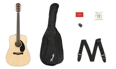 Guitarra Acustica Fender Cd-60S Dread Nat Wn 0970110421 - The Music Site