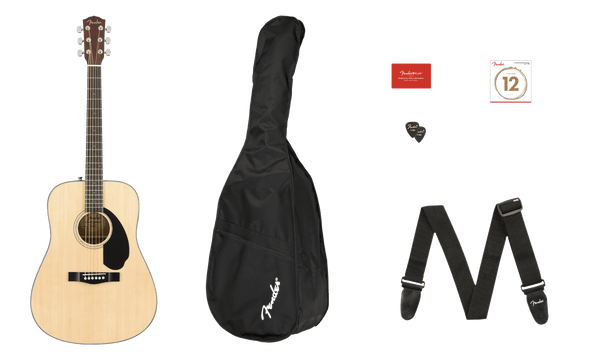 Guitarra Acustica Fender Cd-60S Dread Nat Wn 0970110421 - The Music Site