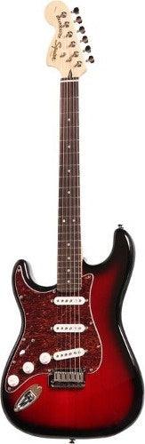 Guitarra Elec Fender Squier Standard Stratocaster, Left Handed - Antique Burst - The Music Site