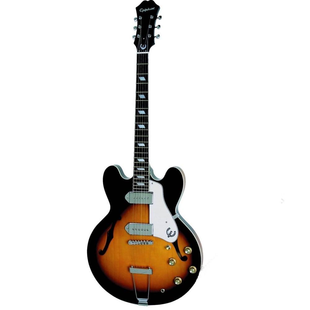 Guitarra Electrica Epiphone Etcavsch1 Casino Vint. Sunburst Ch Hdwe - The Music Site