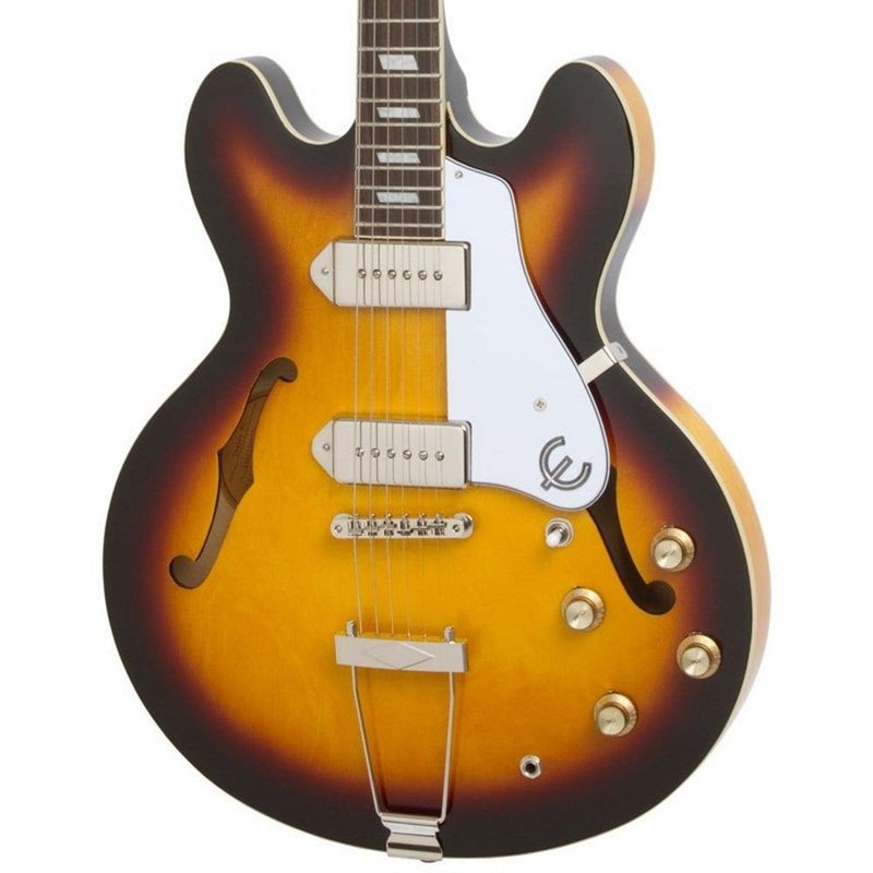Guitarra Electrica Epiphone Etcavsch1 Casino Vint. Sunburst Ch Hdwe - The Music Site