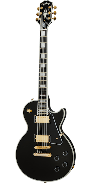 Guitarra Electrica Epiphone Les Paul Eilcebgh1 Custom Negra - The Music Site