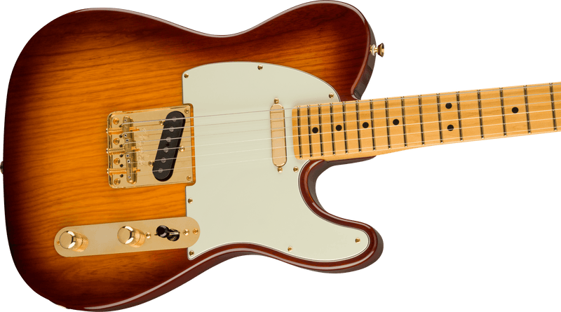 Guitarra Electrica Fender 75th Anniversary Commemorative Telecaster®, Maple Fingerboard, 2-Color Bourbon Burst 0177532833 - The Music Site