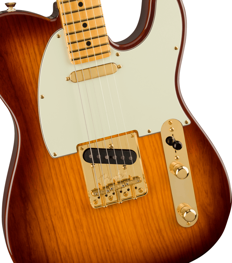 Guitarra Electrica Fender 75th Anniversary Commemorative Telecaster®, Maple Fingerboard, 2-Color Bourbon Burst 0177532833 - The Music Site