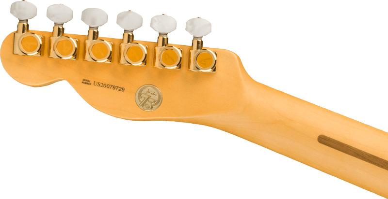 Guitarra Electrica Fender 75th Anniversary Commemorative Telecaster®, Maple Fingerboard, 2-Color Bourbon Burst 0177532833 - The Music Site