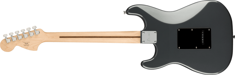Guitarra Electrica Fender Affinity Series™ Stratocaster® HH, Laurel Fingerboard, Black Pickguard, Charcoal Frost Metallicl 0378051569 - The Music Site