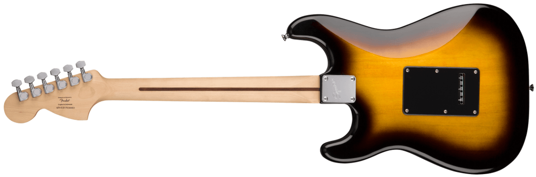 Guitarra Electrica Fender Affinity Series™ Stratocaster® HSS Pack, Laurel Fingerboard, Brown Sunburst, Gig Bag, 15G - 120V - The Music Site